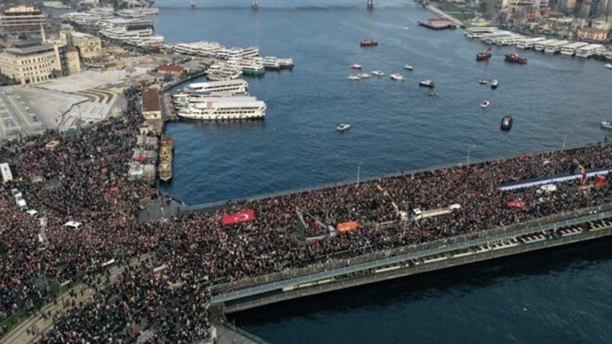 1 Ocak’ta Galata’da Gazze yürüyüşü: Yüz binler İsrail’in katliamına ‘dur’ diyecek